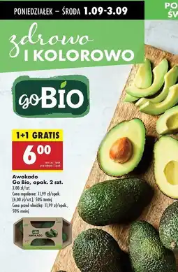 Biedronka Awokado bio Gobio oferta