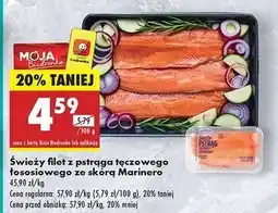Biedronka Pstrąg tęczowo-łososiowy filet Marinero oferta