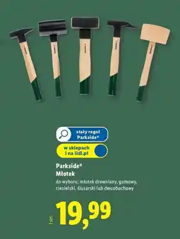 Lidl Młotek dwuobuchowy Parkside oferta