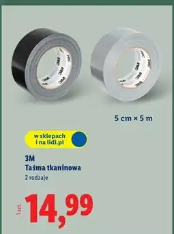 Lidl Taśma tkaninowa 50 x mm 3M oferta