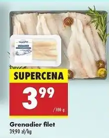 Biedronka Grenadier filet Pomorski Targ Rybny oferta