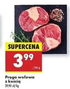 Biedronka Pręga wołowa z kością oferta