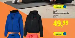 Lidl Bluza dresowa damska Crivit oferta
