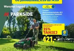 Lidl Kosiarka akumulatorowa 40 v Parkside oferta