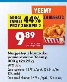 Biedronka Box nuggetsy z kurczaka + 2 sosy 25 g Yeemy oferta