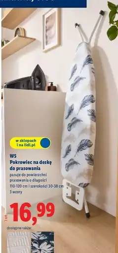 Lidl Pokrowiec na deskę do prasowania W5 oferta