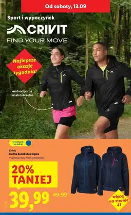 Lidl Kurtka damska Crivit oferta