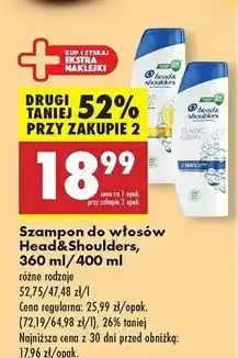 Biedronka Szampon do włosów citrus fresh Head&Shoulders oferta