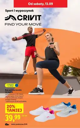 Lidl Buty meśkie 41-46 Crivit oferta