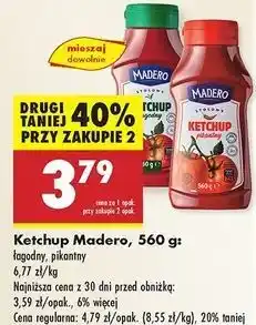 Biedronka Ketchup pikantny Madero oferta