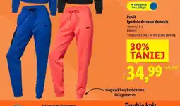 Lidl Spodnie dresowe damskie s-l Crivit oferta
