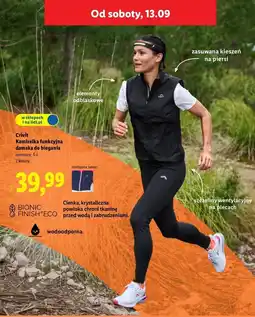 Lidl Kamizelka funkcyjna damska s-l Crivit oferta