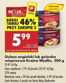 Biedronka Golonka wieprzowa Kraina Wędlin oferta