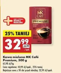 Biedronka Kawa Mk Cafe Premium oferta