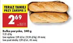 Biedronka Bułka paryska oferta
