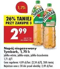 Biedronka Napój jabłko-brzoskwinia Tymbark oferta