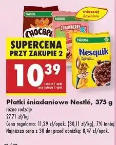 Biedronka Płatki śniadaniowe truskawkowe Cini Minis oferta