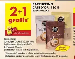 Biedronka Cappuccino waniliowe Cafe D'or oferta