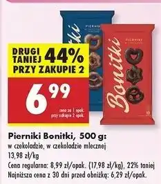 Biedronka Pierniki w czekoladzie Bonitki oferta
