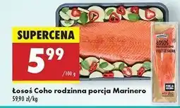 Biedronka Łosoś coho Marinero oferta