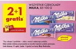 Biedronka Czekolada alpine milk Milka oferta