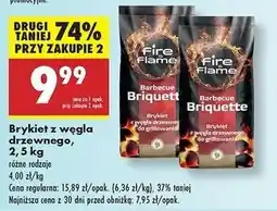 Biedronka Brykiet grillowy Fire & Flame oferta