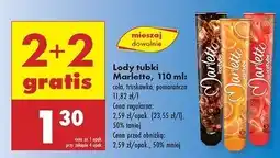 Biedronka Lody pomarańczowe Marletto oferta