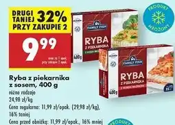 Biedronka Ryba z piekarnika sosem brokułowym Family Fish oferta