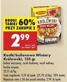 Biedronka Kostka mięsna Winiary Królewski oferta