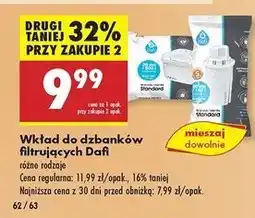 Biedronka Filtr unimax standard Dafi oferta