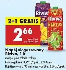 Biedronka Napój kaktus Riviva oferta