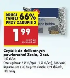 Biedronka Czyścik do delikatnych powierzchni Zosia Samosia oferta