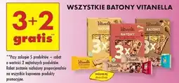 Biedronka Baton orzech i pistacja Vitanella oferta
