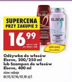 Biedronka Szampon do włosów L'oreal Elseve Hyaluron Pure oferta
