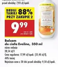 Biedronka Balsam do ciała ujędrniająco-nawilżający 3w1 Eveline Argan Oil oferta