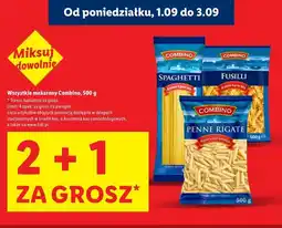 Lidl Makaron penne rigate Combino oferta