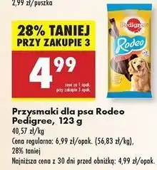 Biedronka Przysmak dla psa Pedigree Rodeo oferta