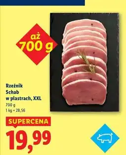 Lidl Schab bez kości - plastry Rzeźnik Codzienna Dostawa oferta