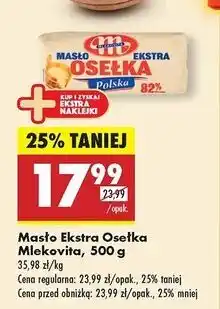 Biedronka Masło Mlekovita Osełka Ekstra oferta