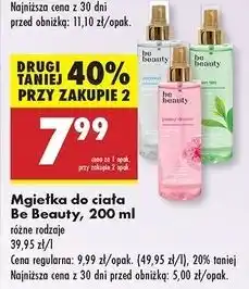 Biedronka Mgiełka do ciała peony dream Be Beauty Care oferta