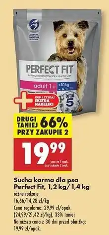 Biedronka Karma dla kota adult 1+ Perfect Fit oferta