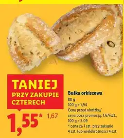 Lidl Bułka orkiszowa oferta