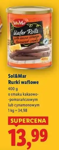 Lidl Rurki cynamonowe Sol&Mar oferta