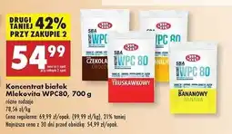 Biedronka Odżywka białkowa wpc 80 czekolada Mlekovita Sba oferta