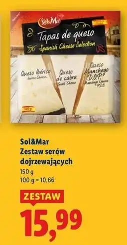 Lidl Zestaw serów hiszpańskich tapas de queso Sol&Mar oferta