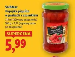 Lidl Papryka piquillo grillowana krojona Sol&Mar oferta