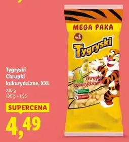 Lidl Chrupki kukurydziane Tygryski oferta