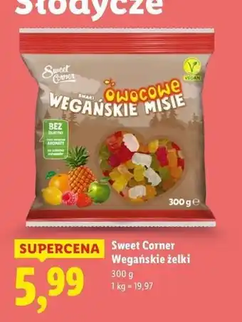 Lidl Żelki misie Sweet Corner oferta