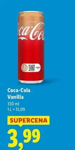 Lidl Napój Coca-Cola Vanilla oferta