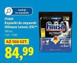 Lidl Tabletki do zmywarek lemon Finish Quantum Ultimate oferta